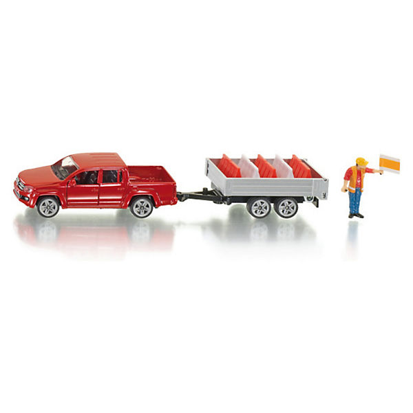 SIKU 3543 Pick-Up mit Kippanhänger 1:55