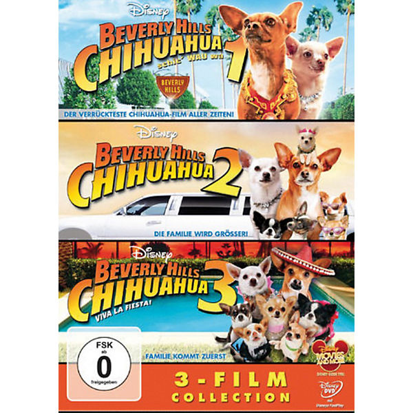 DVD Beverly Hills Chihuahua 1-3