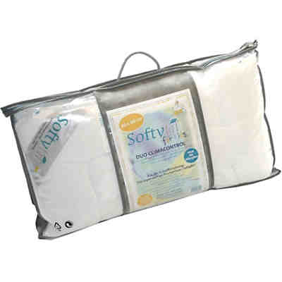 Baby Bettdecke & Kissen Set SoftyFil, Kunstfaser, 80 x 80 und 35 x 40 cm 2