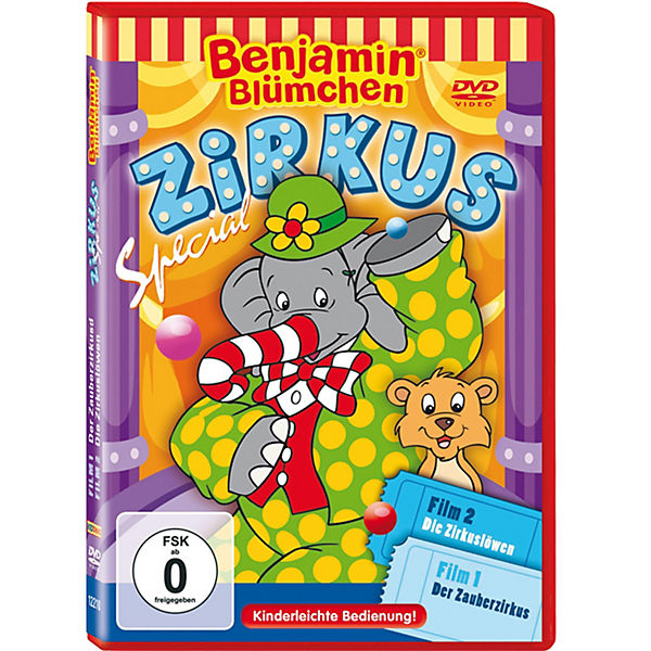 DVD Benjamin Blümchen Zirkus Special