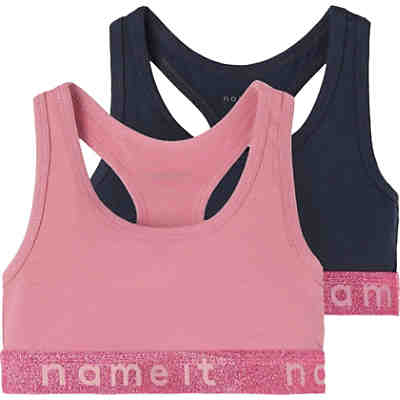 Top NKFSHORT Doppelpack für Mädchen, Organic Cotton