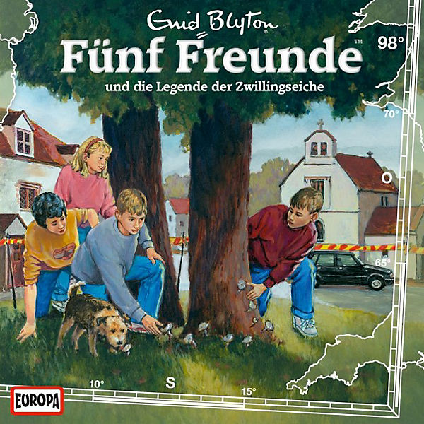 CD Fünf Freunde 98 - und die Legende der Zwillingseiche