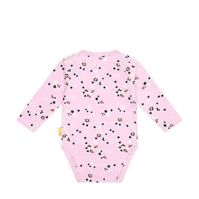 Wickelbody langarm Beach Please mit Sternen-Muster Wickelbodys 2