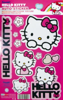 Hello Kitty AutoAufkleberSet, Hello Kitty myToys