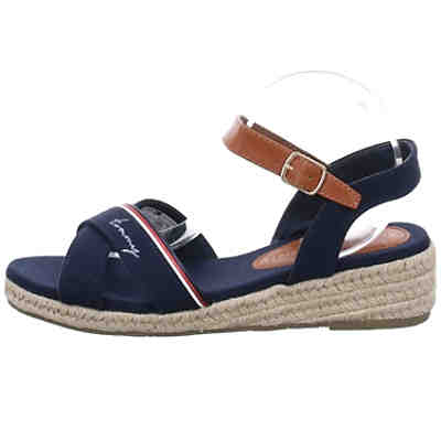 Mädchen Sandalen Schuhe Rope Wedge Sandale Kinderschuhe Textil uni Sandalen 2
