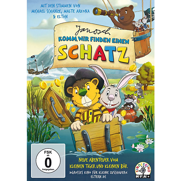 DVD Janosch - komm wir finden einen Schatz