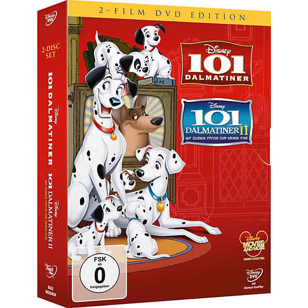DVD 101 Dalmatiner - Doppelpack (Teil 1+2)