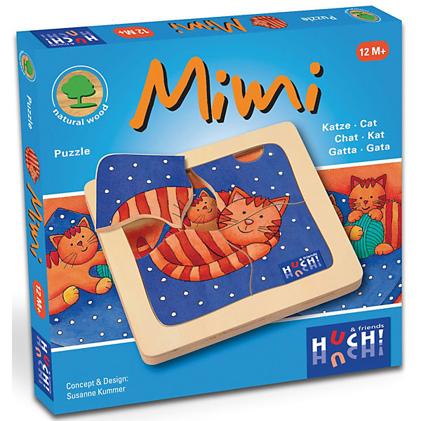 Holzpuzzle Mimi 4 Teile