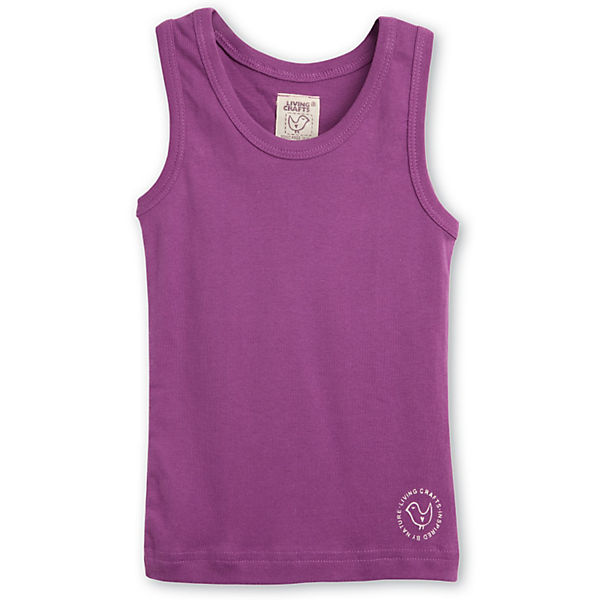 LIVING CRAFTS Unterhemd für Mädchen Organic Cotton