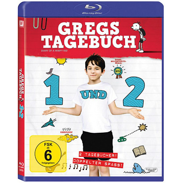 BLU-RAY Gregs Tagebuch 1+2