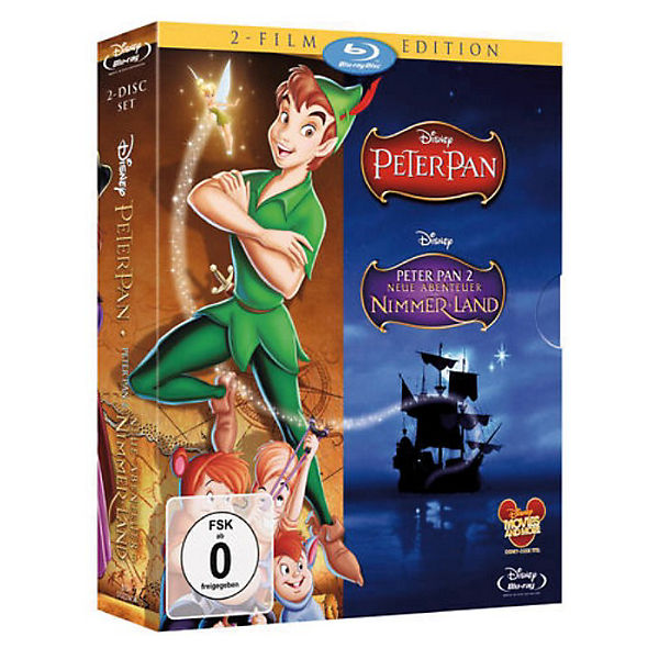 BLU-RAY Disney's Peter Pan 1 & 2
