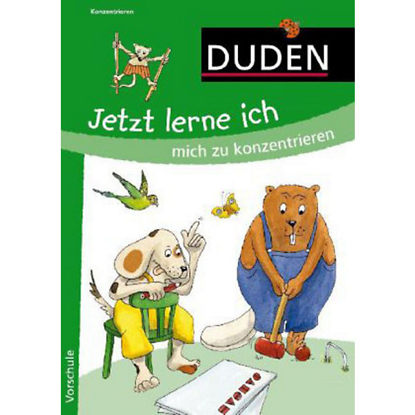 Duden Vorschule: Jetzt lerne ich mich konzentrieren