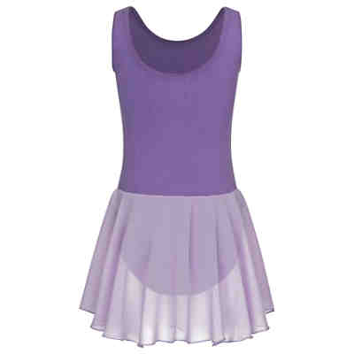 Ballett Trikot Minnie, ärmellos, mit Chiffon Röckchen Ballettkleider für Mädchen 2