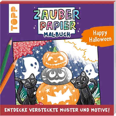 Zauberpapier Malbuch Halloween