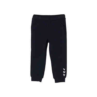 Jogginghose mit Glitzerprint Jerseyhosen für Mädchen