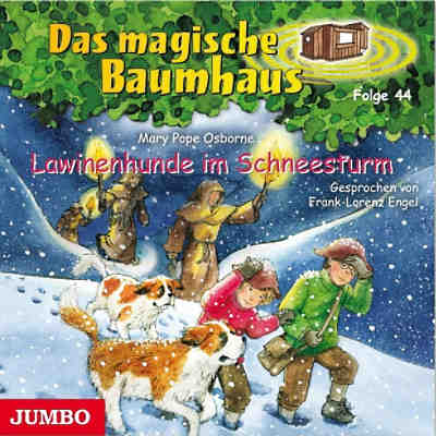 Das magische Baumhaus: Lawinenhunde im Schneesturm, 1 Audio-CD
