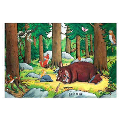 Kindertapete Grüffelo - Nickerchen im Wald 2
