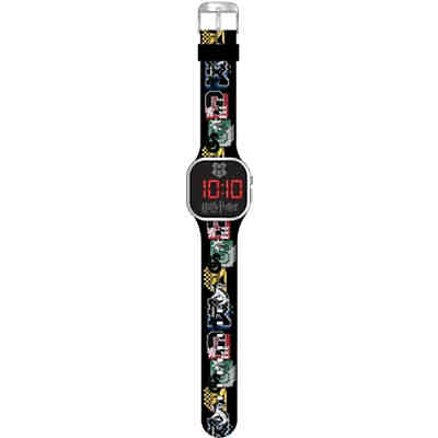 LED-Kinderarmbanduhr Harry Potter, LED-Anzeige für Uhrzeit und Datum