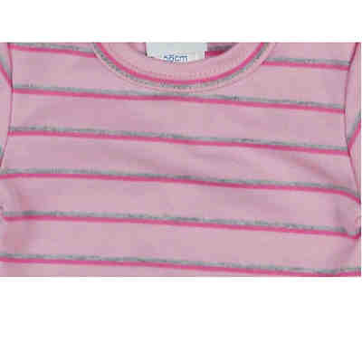 Baby Langarmbody Pink-gestreift Neugeboren für Jungen 2