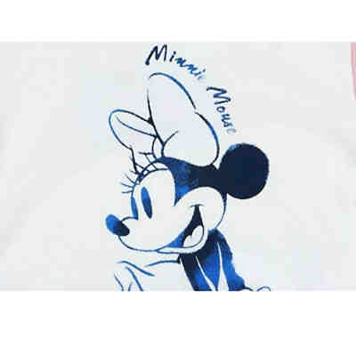 Baby Langarmbody Rosa Disney Minnie Maus Retro Style für Mädchen 2