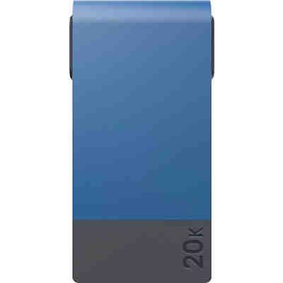 Powerbank GP MP20B blau 20.000 mAh 1xUSB-A-Anschlüsse 1xUSB-C-Anschlüsse 2
