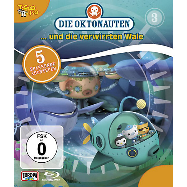 BLU-RAY Die Oktonauten 3 - ...und die verwirrten Wale
