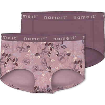 Pantie NKFHIPSTER Doppelpack für Mädchen, Organic Cotton