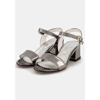 Riemensandalette mit Blockabsatz Sandalen 2