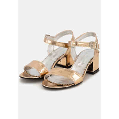 Riemensandalette mit Blockabsatz Sandalen 2