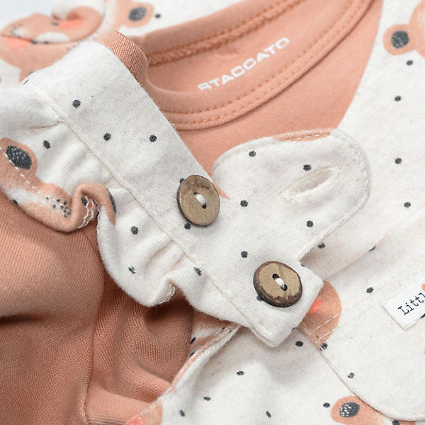 Set Strampler + Langarmshirt für Mädchen