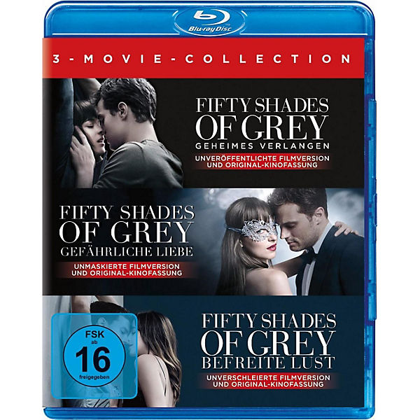 BLU-RAY Fifty Shades of Grey-3 Movie-Collection