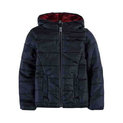 Girls Steppjacke mit Kapuze und reflektierenden Details Outdoorjacken