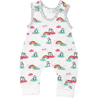 Puppen-Strampler mit T-Shirt Pinguin Pünktchen, Gr. 35-45 cm 2