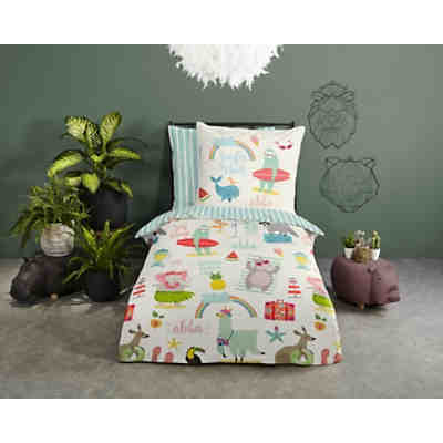 Bettwäsche 135x200+1-80x80 kids Good Morning no.6932 multi 2