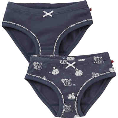 Slip Doppelpack für Mädchen, Organic Cotton