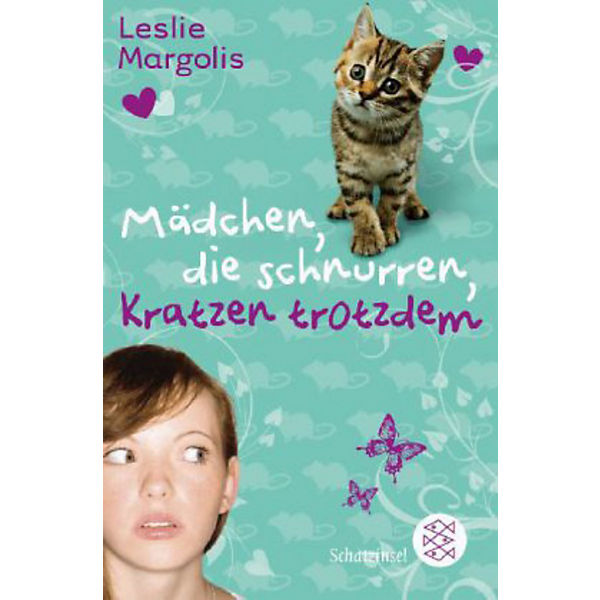 Mädchen, die schnurren, kratzen trotzdem
