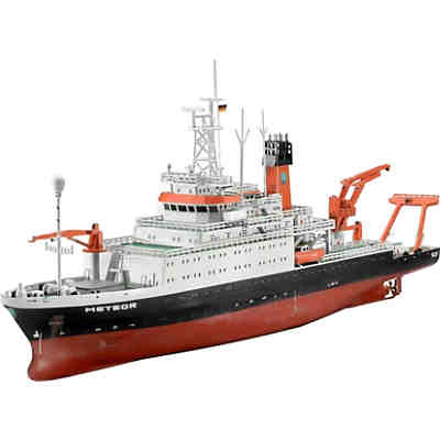 Forschungsschiff Meteor, Revell Modellbausatz im Maßstab 1:300, 181 Teile, 32,5 cm 2