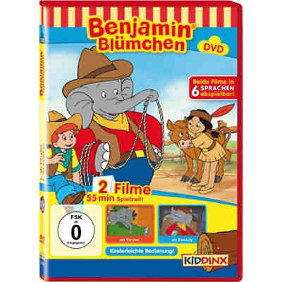 DVD Benjamin Blümchen - als Förster, als Cowboy