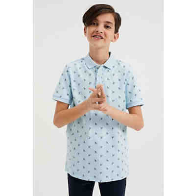 Jungen-Piqué-Poloshirt mit Muster Poloshirts für Jungen 2