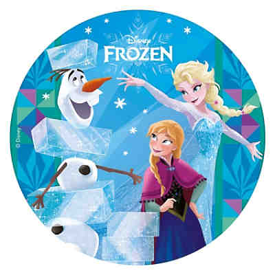 Essbare Tortenaufleger Disney Frozen II Elsa, Anna, Olaf 20cm 2