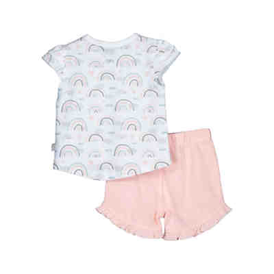 New Born Baby Girls Set T-Shirt und Shorts Stoffhosen 2