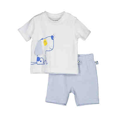New Born Baby Boys Set T-Shirt mit Short Stoffhosen