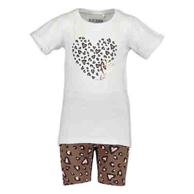 Mini Girls Set T-Shirt mit Shorts Stoffhosen