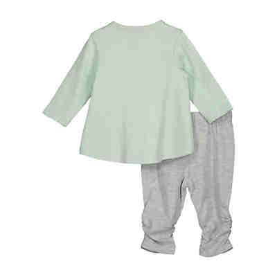 New Born Baby Girls Set Shirt und Hose Stoffhosen 2