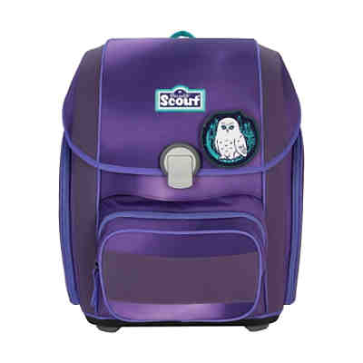 Schulranzenset GENIUS SUPERFLASH EXKLUSIV Purple Magic, 4-tlg.. inkl. Funny Snaps (2023)