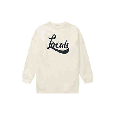 Strick & Sweatshirts Oversized Sweatshirt mit Print Sweatjacken