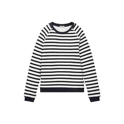 Strick & Sweatshirts Gestreiftes Sweatshirt Sweatjacken