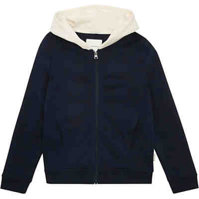 Strick & Sweatshirts Sweatjacke mit Colour Blocking Sweatjacken