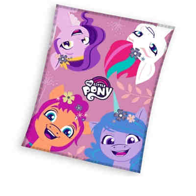 Decke My little Pony, Unicorn Kuscheldecke für Kinder, 110 x 140 cm