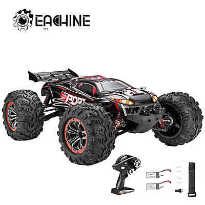 RC Buggy Geländewagen 1/10 4WD Bürstenlos 60 km/h Off-Road mit 2 Akku